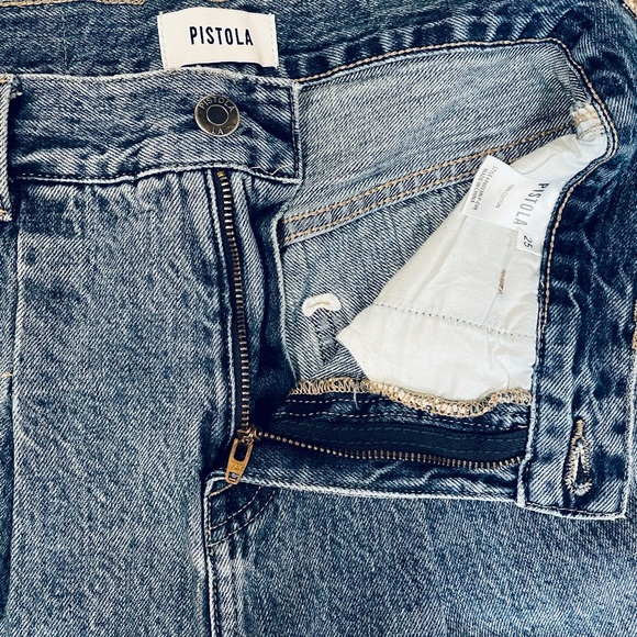Anthropologie Pistola Ultra High Rise Denim S 25 - Picture 8 of 14